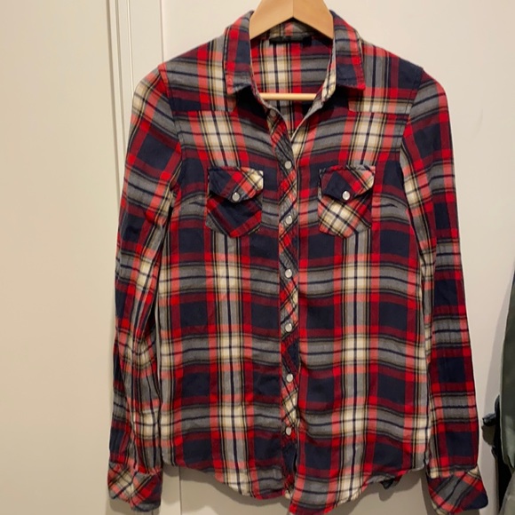 Topshop Plaid shirt - Picture 1 of 4